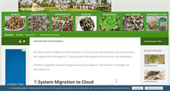 Desktop Screenshot of keimsprossen.info